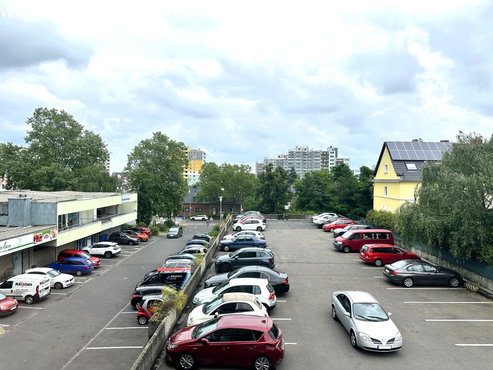 Blick aus dem Küchenfenster