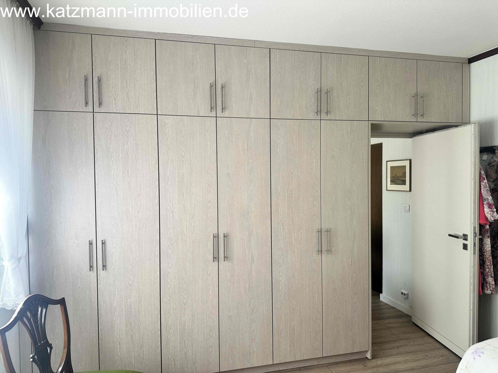 Einbauschrank im Schlafzimmer (EG)