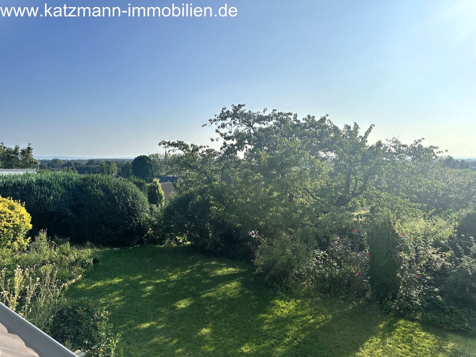 Ausblick vom Schlafzimmer