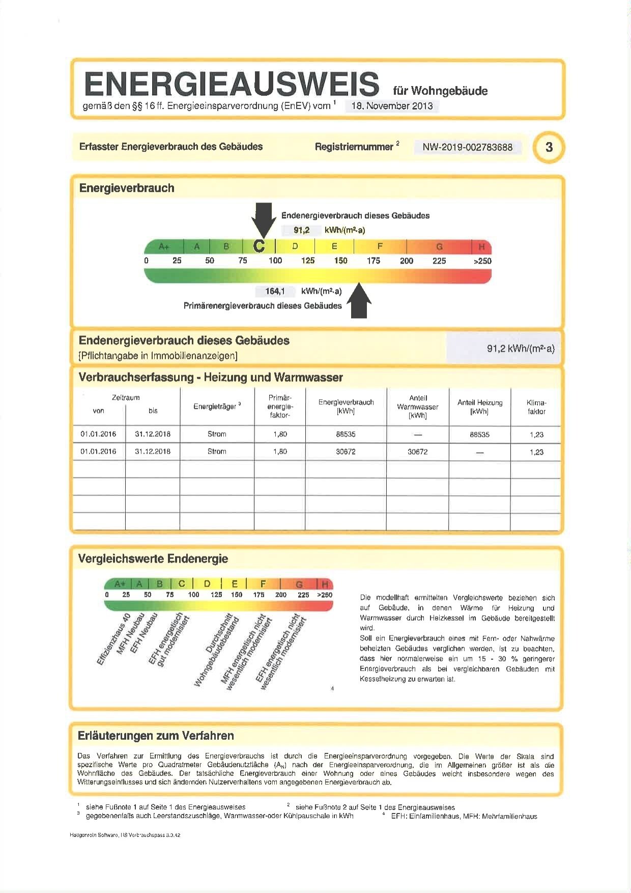 Energieeffizienzklasse "C"