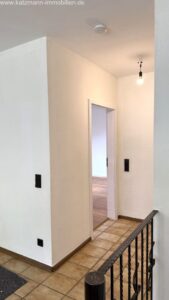 Blick auf Schlafzimmer