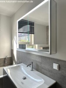 Spiegelschrank mit LED-Beleuchtung (dimmbar)