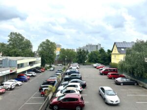 Blick aus dem Küchenfenster
