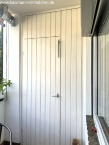 Einbauschrank Loggia (für z.B. Polstermöbel, Grill usw.)