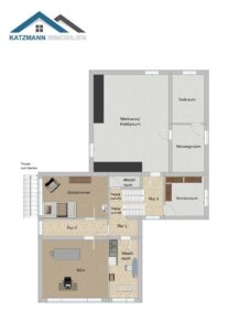 Grundriss Souterrain - Kellerebene