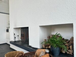 Studio im DG mit Kamin