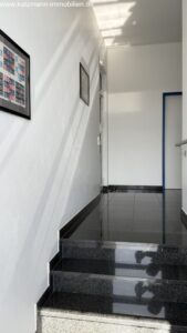 Treppe zum Staffelgeschoss