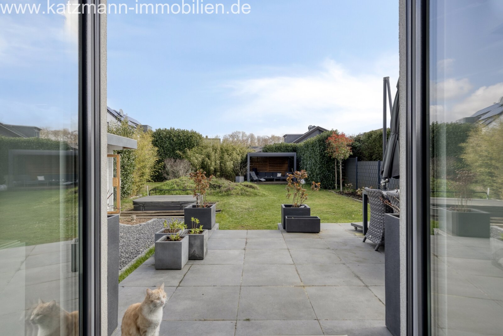 Blick in den Garten