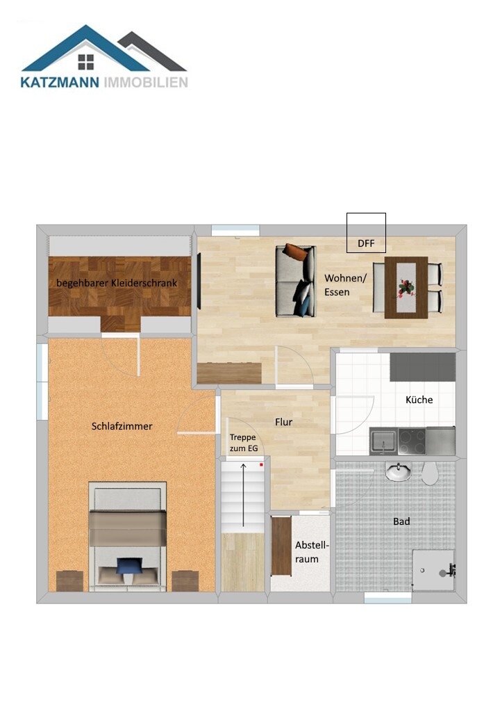Grundriss Obergeschoss