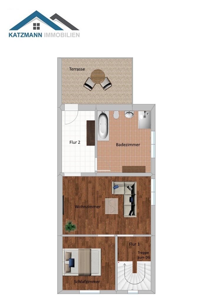 Grundriss 1. Obergeschoss