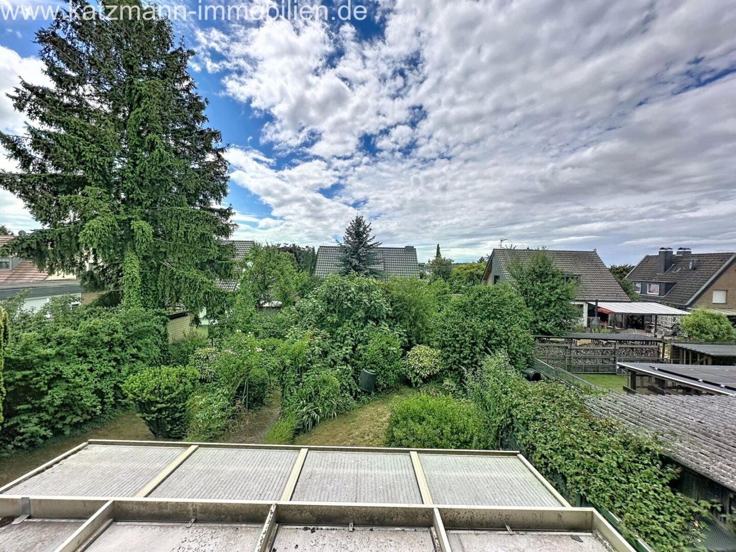 Sicht aus dem Balkon
