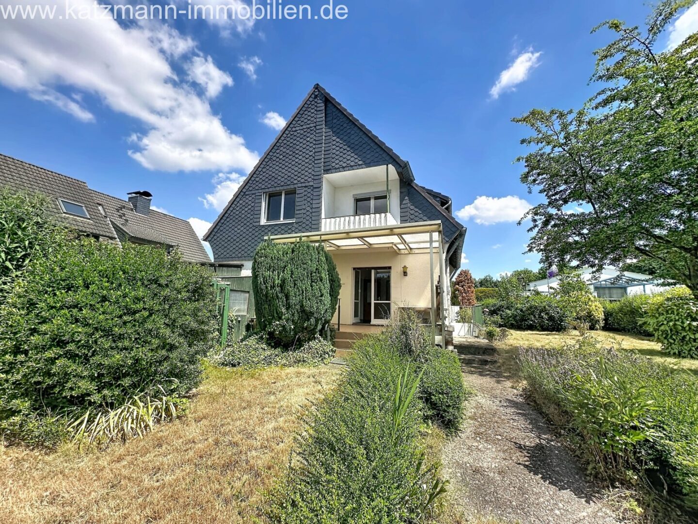 Haus - Sicht vom Garten