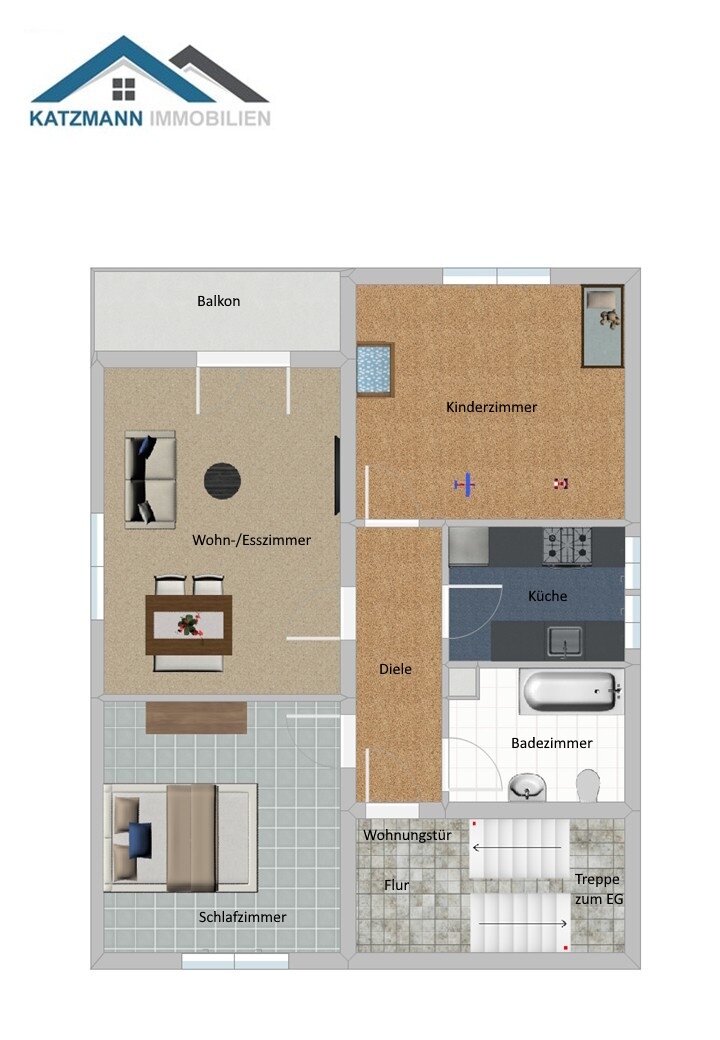 Grundriss Obergeschoss