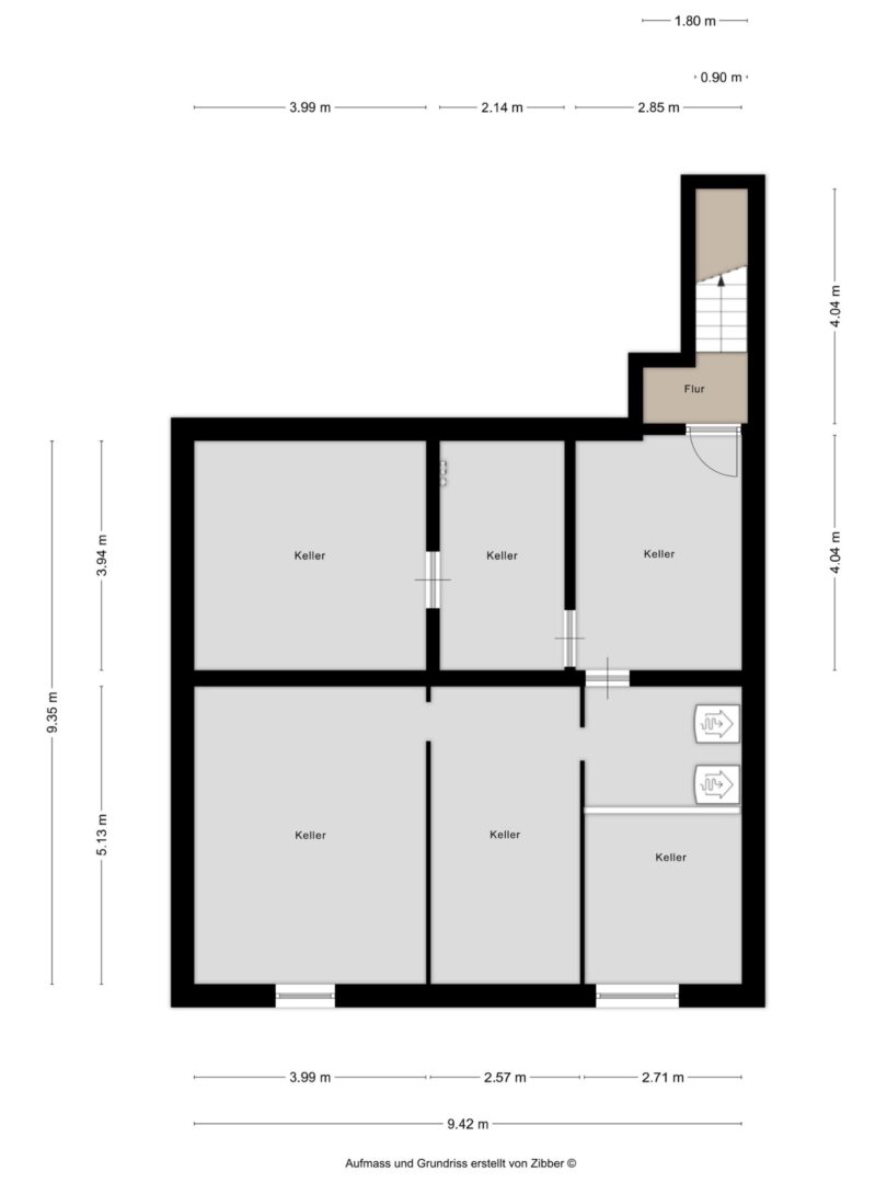Grundriss Kellergeschoss