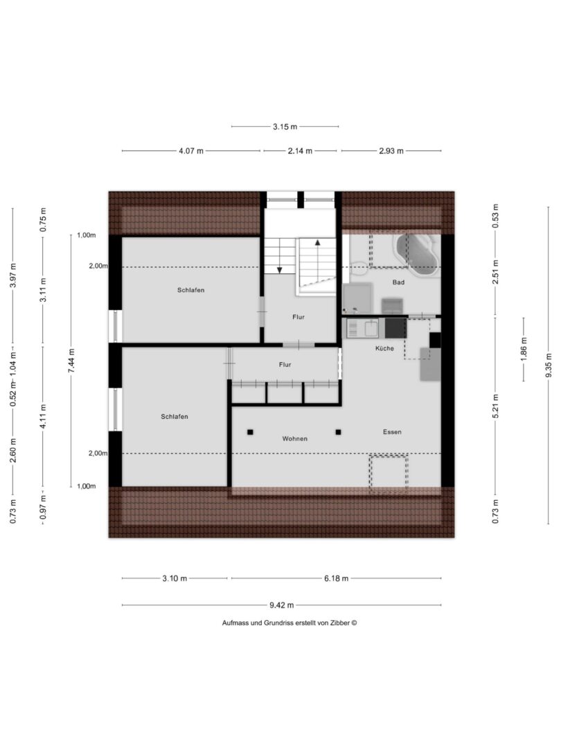 Grundriss Dachgeschoss