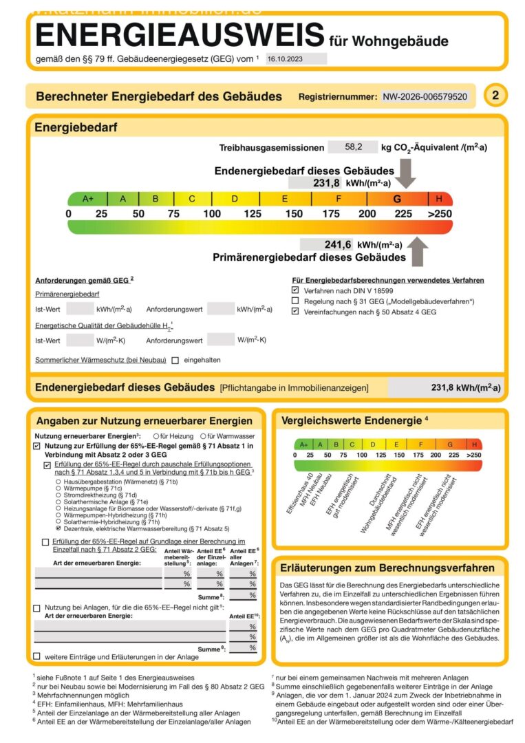 Energieausweis