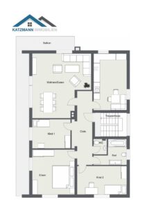 Grundriss Wohnung 2-OG