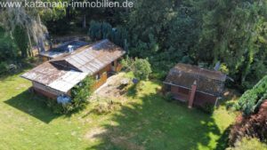 Haus von oben - weitere Perspektive