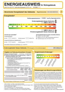 Energieausweis