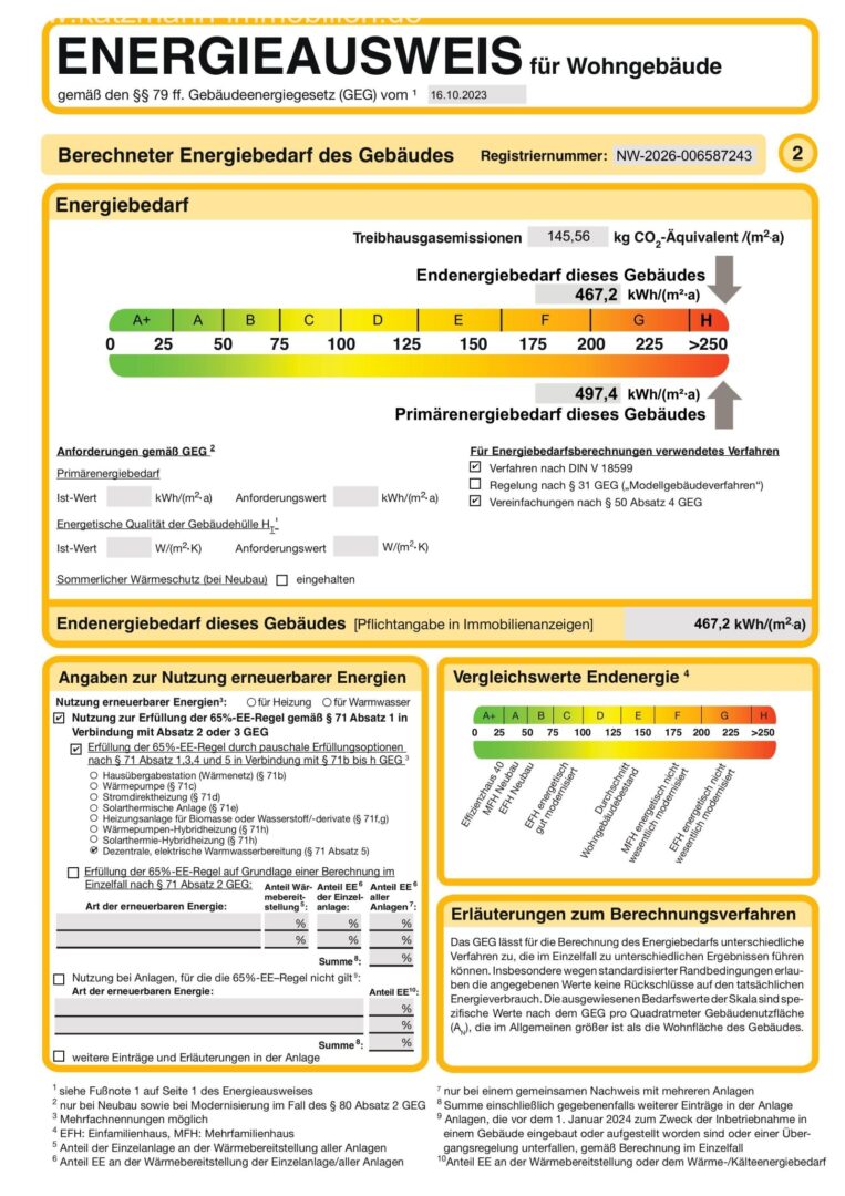 Energieausweis